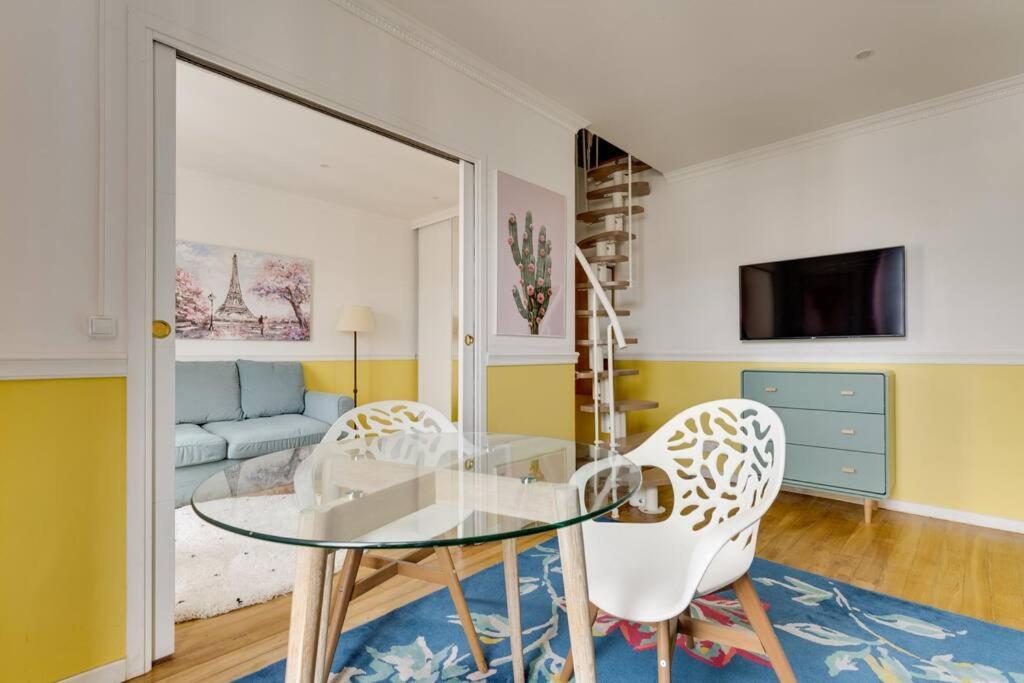 Duplex Moderne Cosy - Proche Porte D'Italie - Parking Le Kremlin-Bicêtre Esterno foto